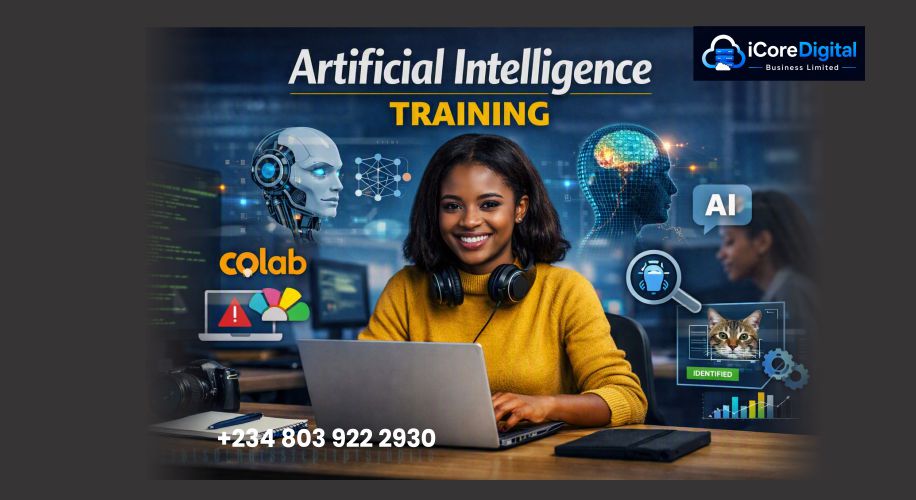 Artificial Intelligence training at iCore Digital Abule-Egba